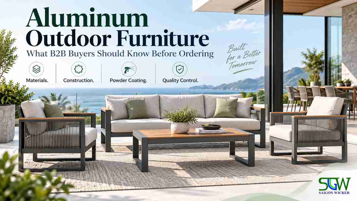 Aluminum Outdoor Furniture: What B2B Buyers Should Know Before Ordering 1 Aluminum outdoor furniture B2B buyer guide