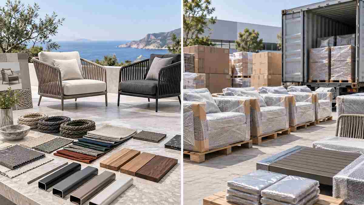 Outdoor furniture trends 2027 B2B customization OEM ODM and sourcing