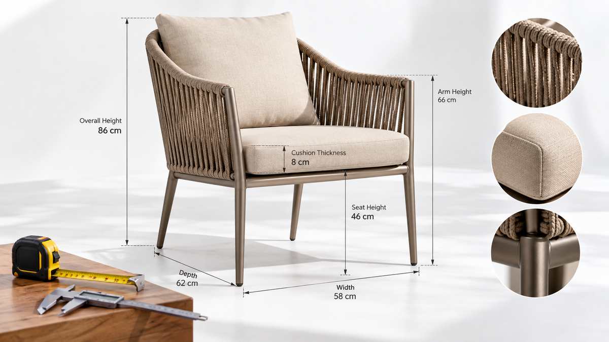 outdoor furniture dimensions qc sgw