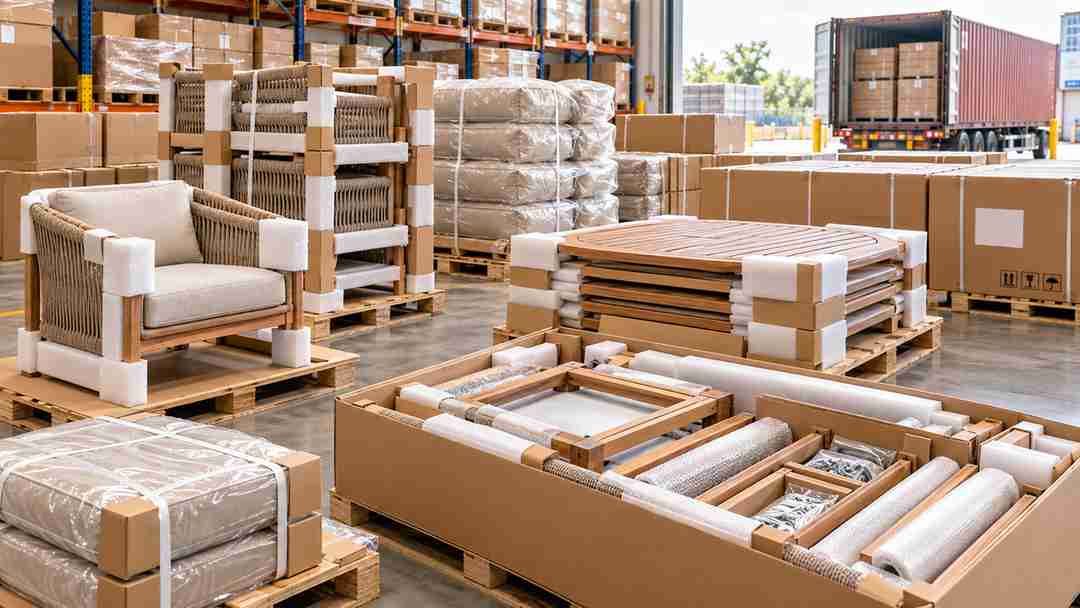 outdoor furniture export warehouse sgw
