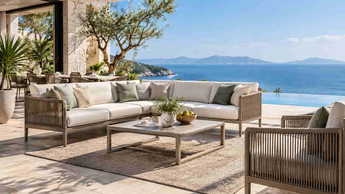 Weather Resistant Outdoor Furniture for Sun, Rain and Wind: Which Materials Perform Best? 2 Weather resistant outdoor furniture for strong sun and UV exposure