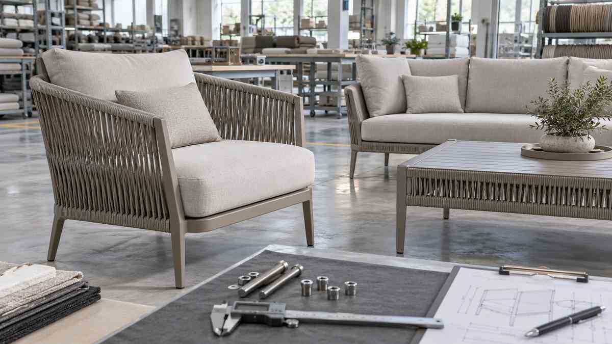 outdoor furniture stability quality control sgw
