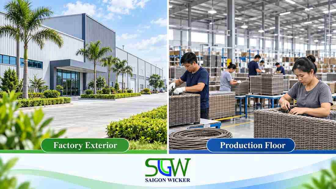 Outdoor furniture supplier and manufacturing factory in Vietnam