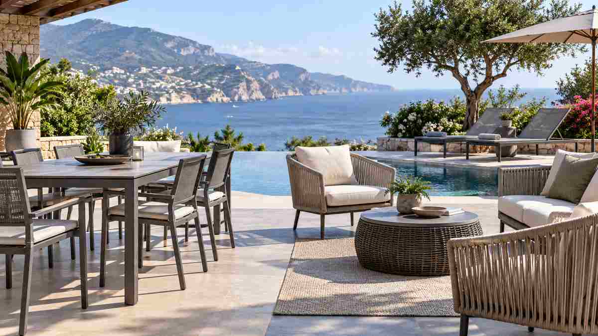 Weather Resistant Outdoor Furniture for Sun, Rain and Wind: Which Materials Perform Best? 1 Weather resistant outdoor furniture materials for sun rain and wind